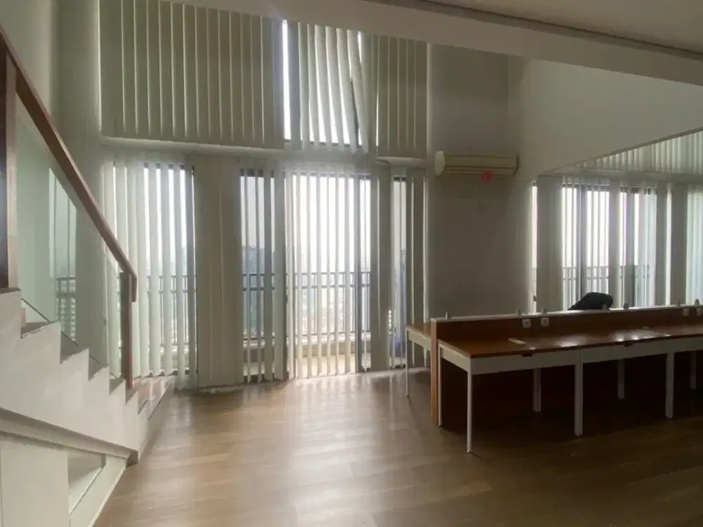 Sewa kantor murah fully furnished luas 200an di Soho Pancoran