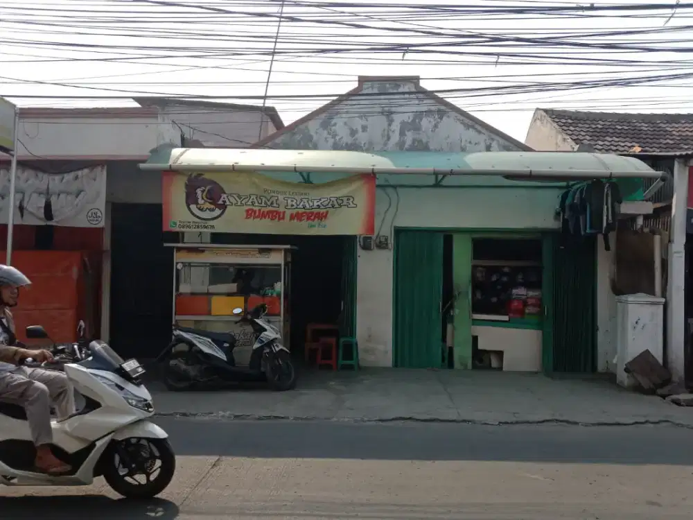 Dijual 2 unit kios & 2 unit kontrakan jl.raya Seroja harapan jaya Bksi