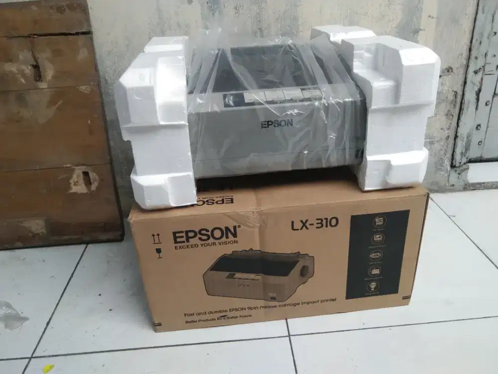 Printer dotmetrix lx310 bekas rasa baru