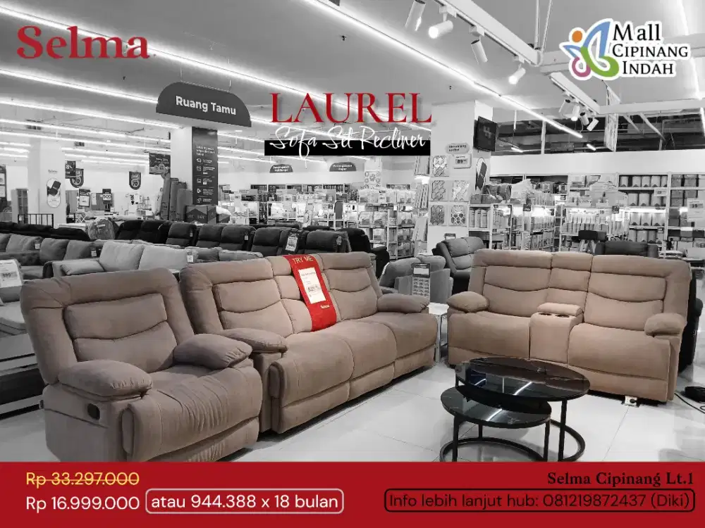 Sofa Set Laurel Recliner