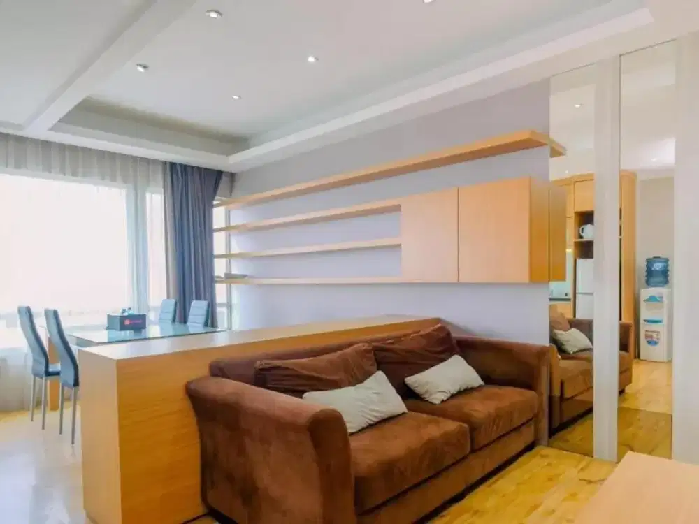 Dijual Apartemen Tipe 3 Kamar Tidur Furnished di Sudirman Park, Jakarta Pusat