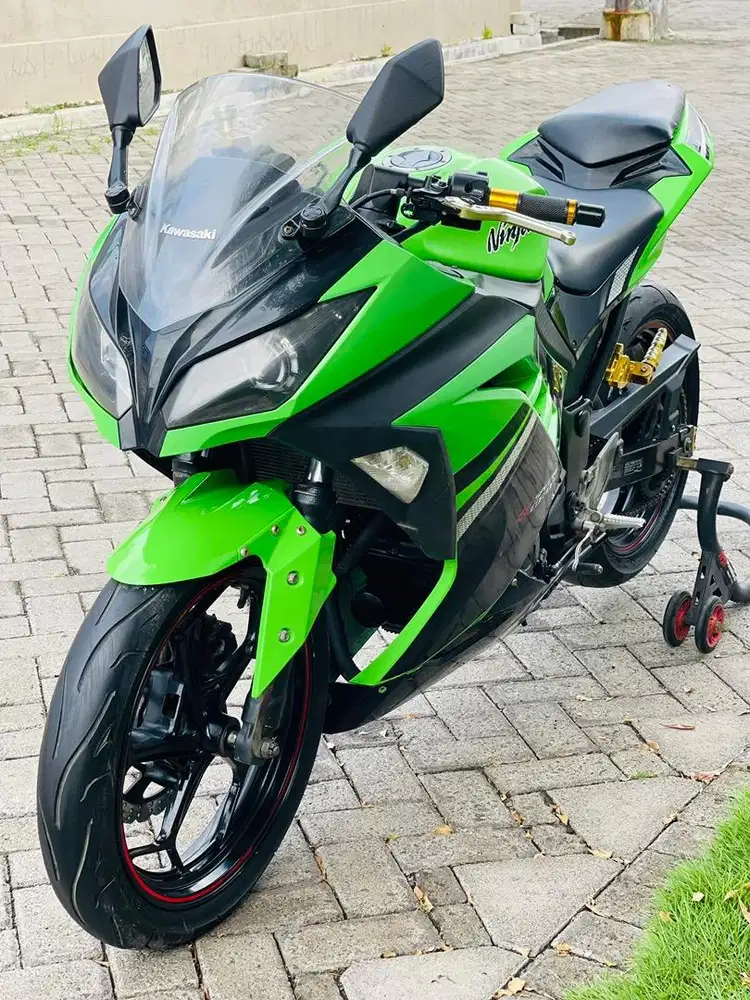 Kawasaki ninja250fi 2013 SE hijau ninja250 ninja 250fi ninja250 fi