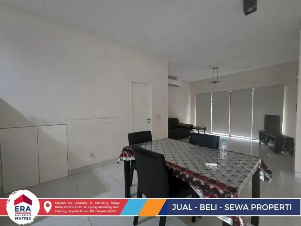 Sewa Rumah Lebar 9 Full Furnish Strategis Di Cassia Jakarta Garden City (JGC) Jakarta Timur