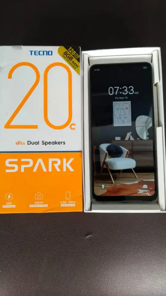 Hp Techno Spark 20c Ram 8/128