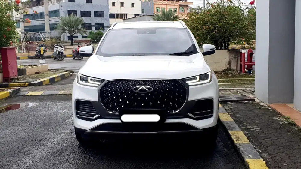 Km12rb chery tiggo 8 premium 2025 putih pajak panjang