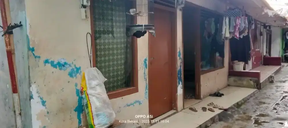 Dijual murah kontrakan 2 pintu di kp.bulak macan harapan jaya