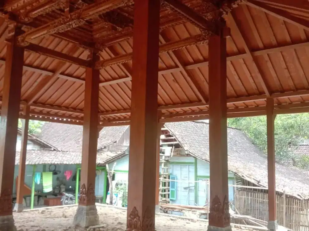Jual Bangunan Pendopo Joglo, rumah Joglo Jati, Rumah Limasan Jati