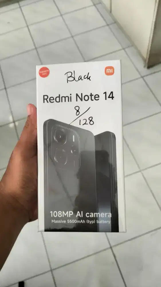 Xiaomi redmi note 14 (8/128) new spesial promo