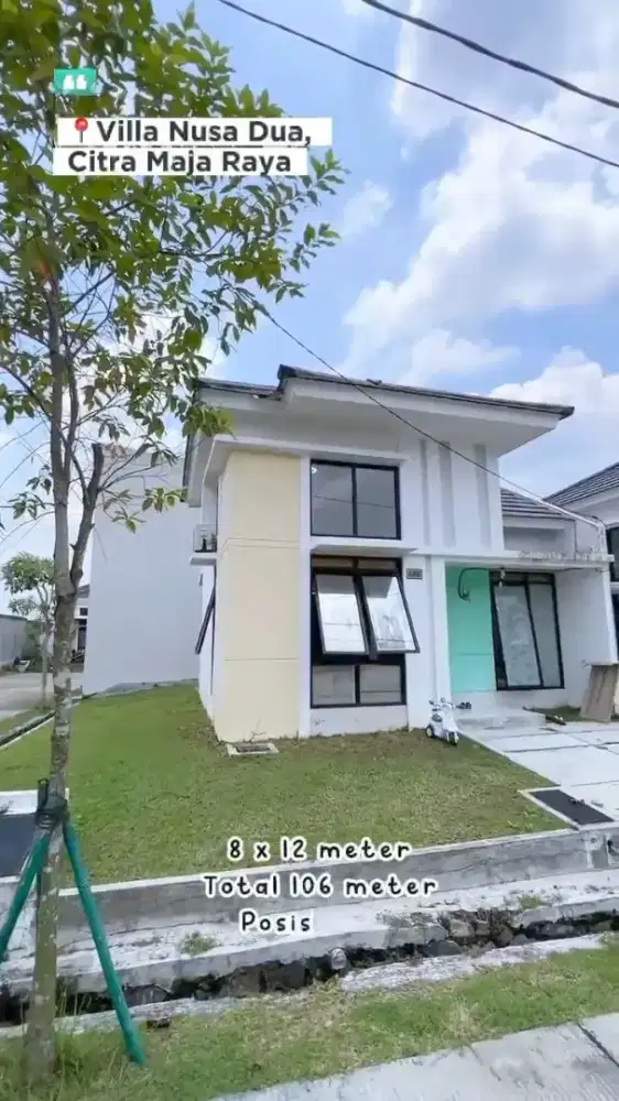 Citra Maja Raya Dekat Stasiun KRL Maja SHM Tanah 106 M2 Posisi Hook