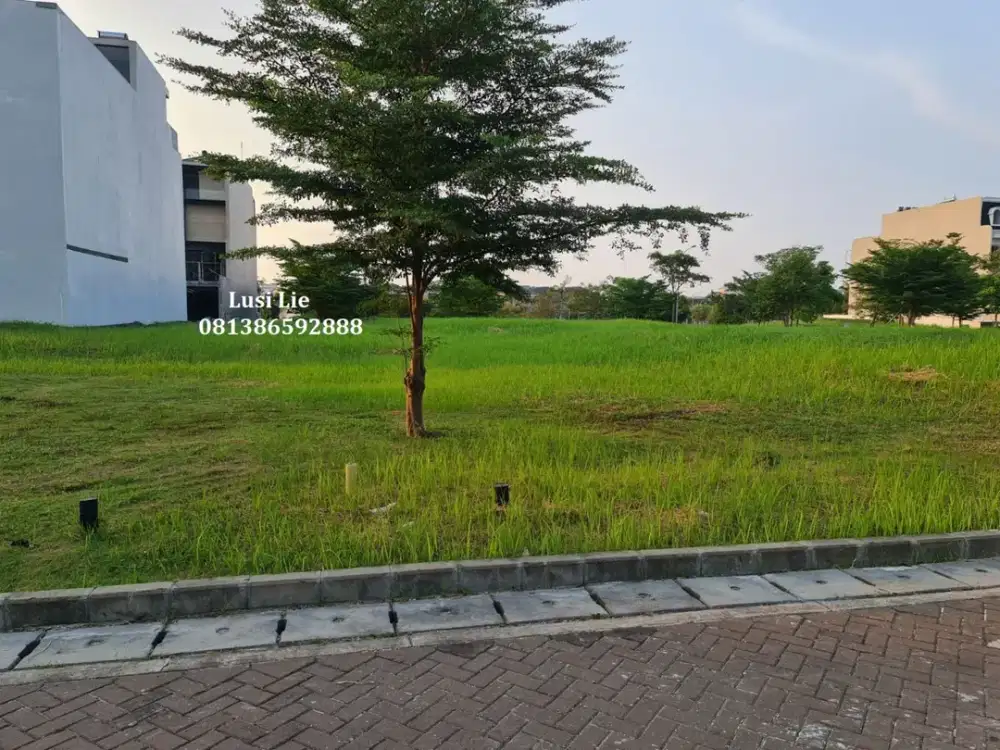 Kavling Sonata Lagoon Golf Island Pik uk. 8x25 m, murah