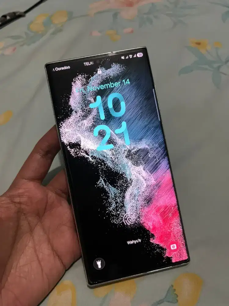 DIJUAL SAMSUNG S22 ULTRA 12/256 WHITE (WARNA LANGKA)