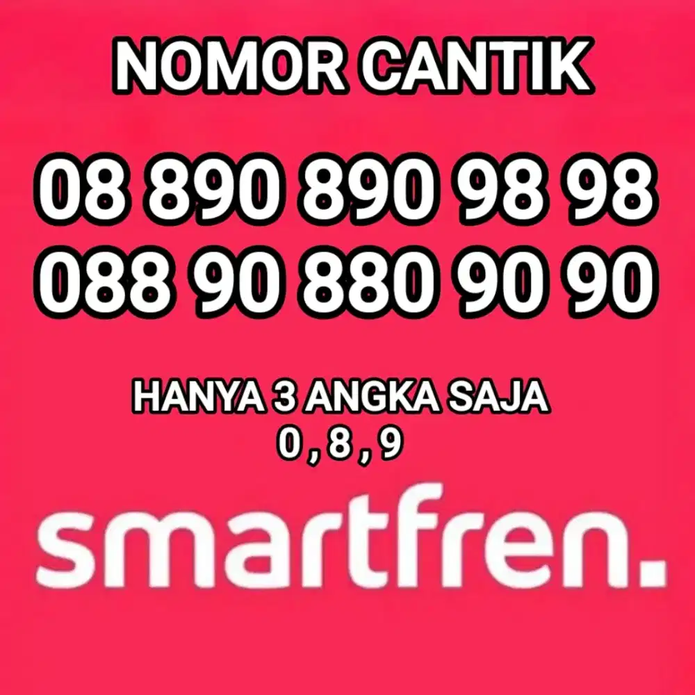 Nomor Cantik 0 8 9