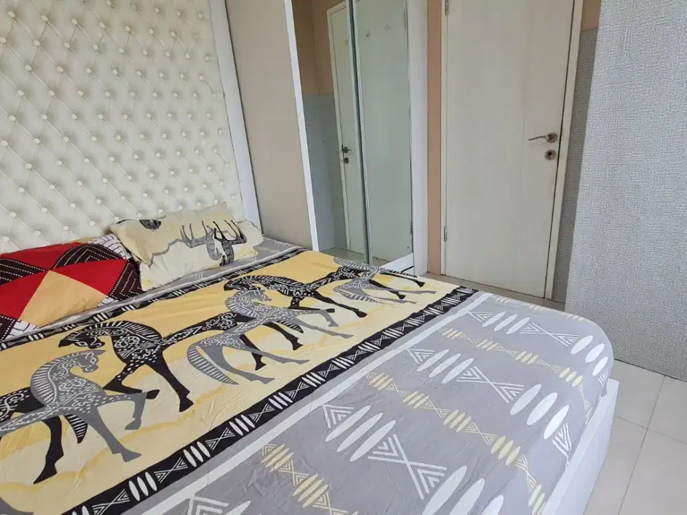 DISEWAKAN Apartemen Kalibata, VIOLA 2 Kamar Hook Furnished view Danau Lepas