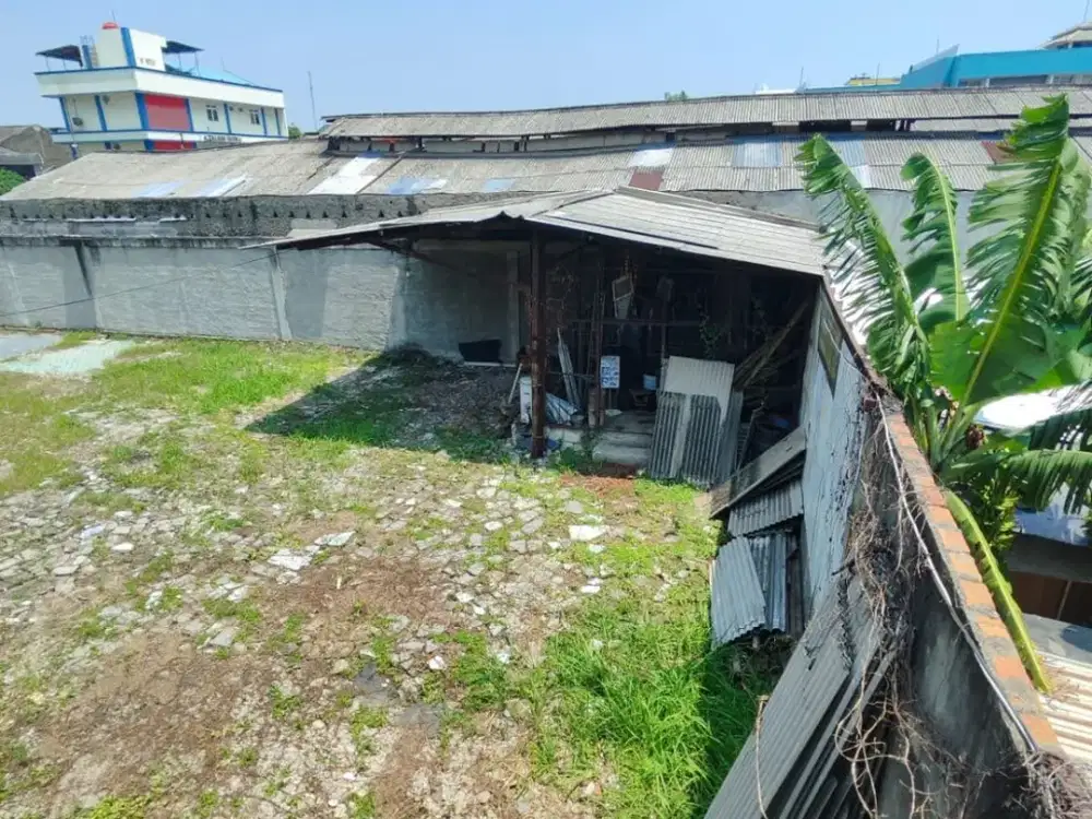 DIjual Tanah Gudang Pinggir Jalan Raya Menceng Kamal Raya Tegal Alur Kalideres Jakarta Barat