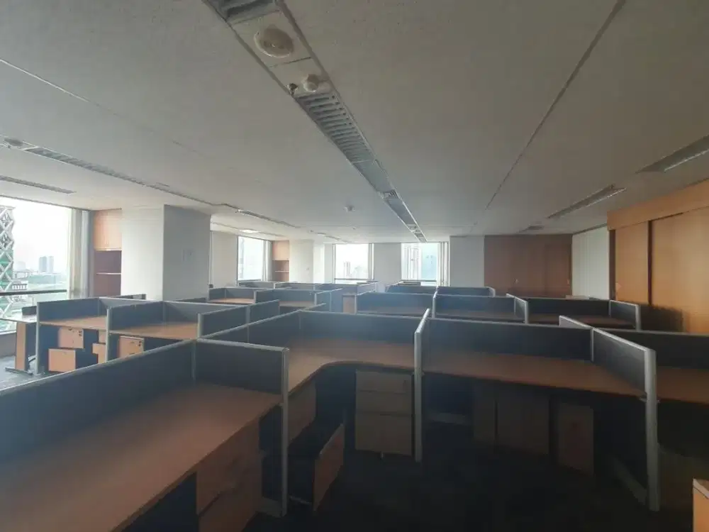 Sewa Kantor Fully Furnished Thamrin 209 sqm Siap Pakai