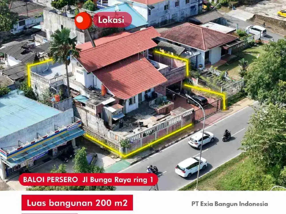 Bangun home stay di kav 445m2  Baloi Center@batam