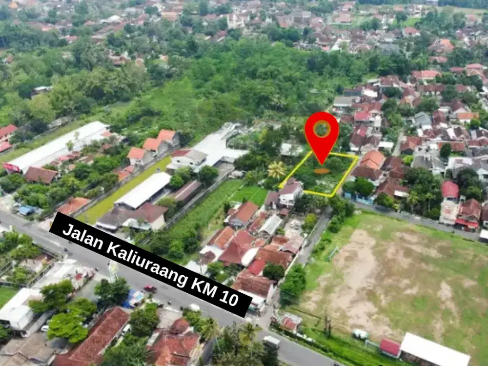 Siap AJB ; Dekat UGM, Dijual tanah Murah Jogja Kaliurang, Turun Harga
