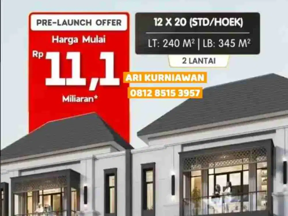 cluster baru matera signature gading serpong tahap 2 cash keras = kpr dp 5% 5x