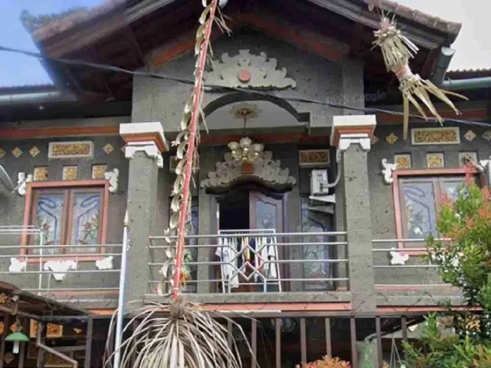 jual rumah style bali lantai 2 renon