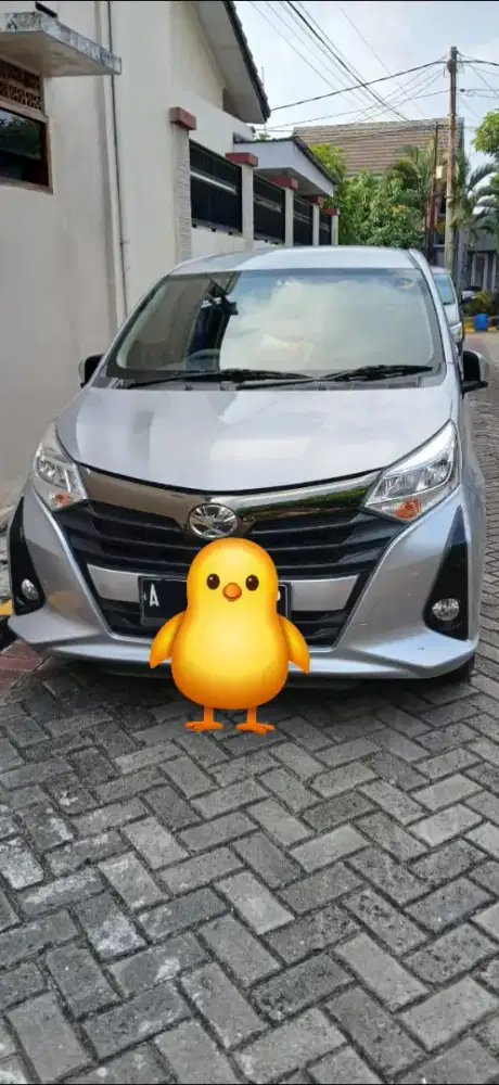 TOYOTA CALYA 2021 SILVER