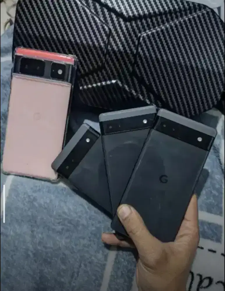 Hp Google pixel 6a warna Hitam sisa 3 cocok buat ngonten