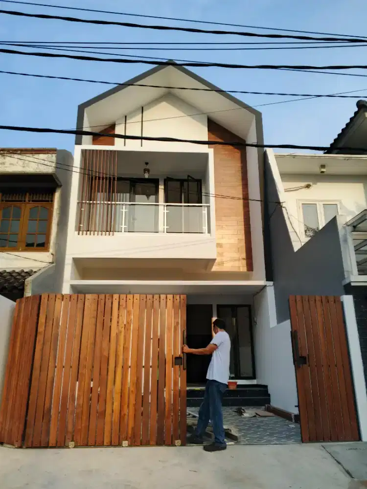 JALAN LEBAR 3 MOBIL ‼️ RUMAH BARU DI PONDOK KELAPA