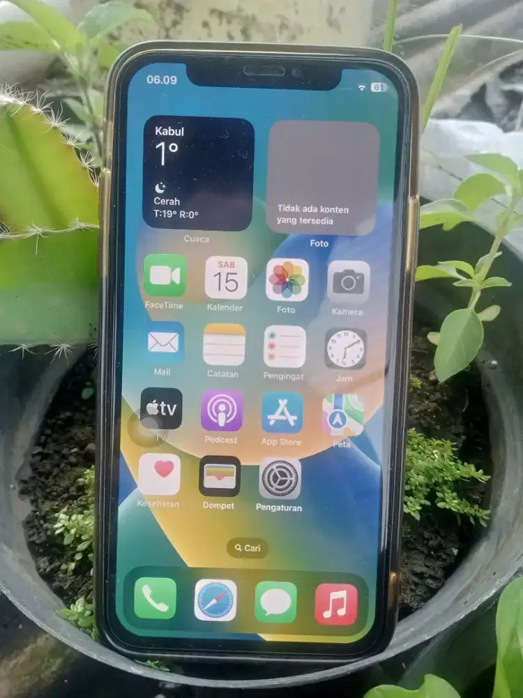 Iphone x eks resmi wifi only 256gb batang aman