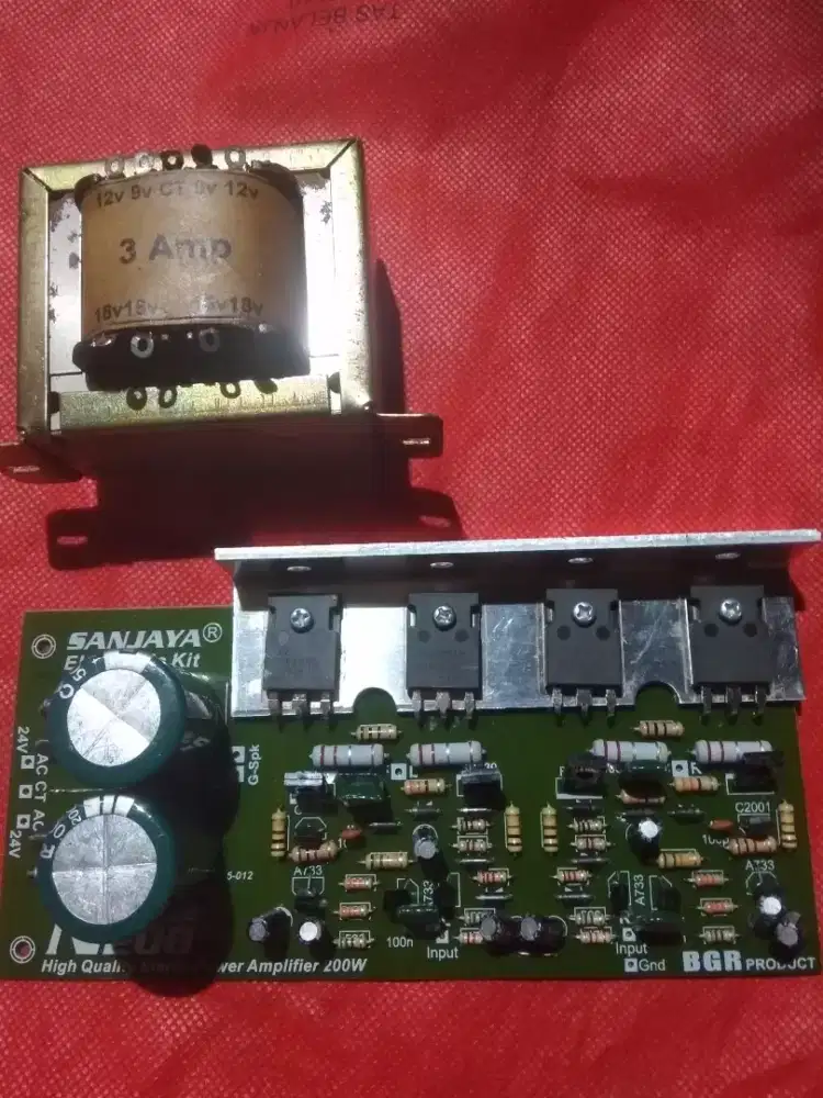 kit power amplifier 200 watt
