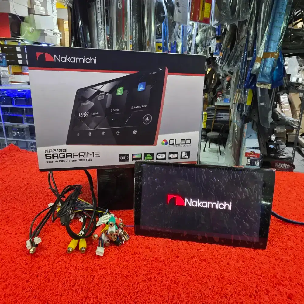 Head Unit Android Nakamichi NA3100i SAGAPRIME 4GB+128GB 9 in copotan
