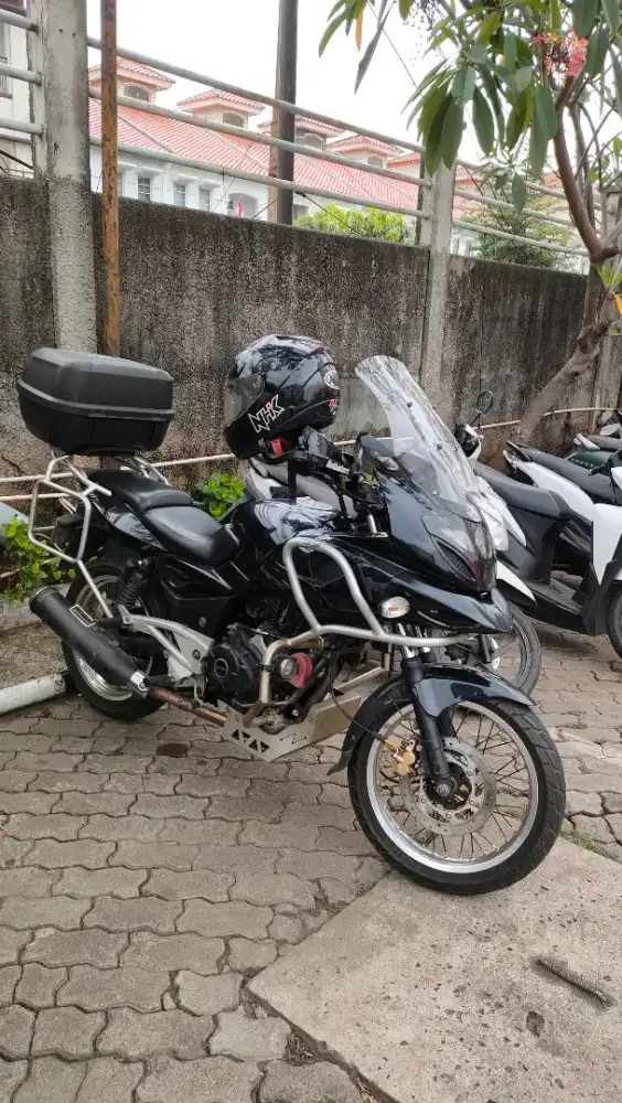 Pulsar 220 modif touring