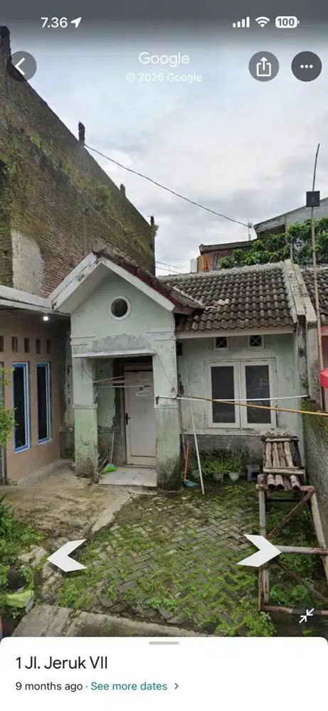 Rumah Tanah Luas 120m2, di Jatisari Semarang, Cocok Renovasi