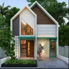 DISEWAKAN RUMAH  MODERN TIPE SCANDINAVIAN BANGUNAN BARU FULL RENOVASI.