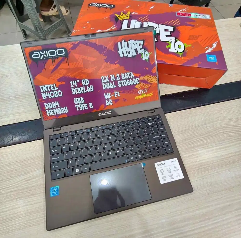 PROMO TERMURAH LAPTOP BARU DANA PELAJAR | AXIOO HYPE 10 BISA KREDIT