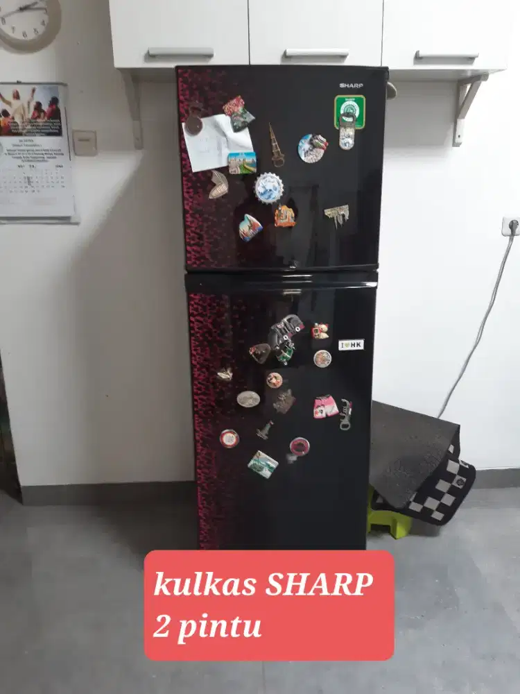 KULKAS SHARP 2 PINTU