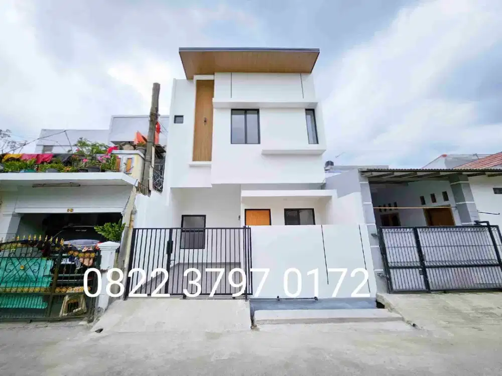 DiJUAL RUMAH BARU CANTIKBMODERN MINIMALIS DI PONDOK UNGU PERMAI BEKASI