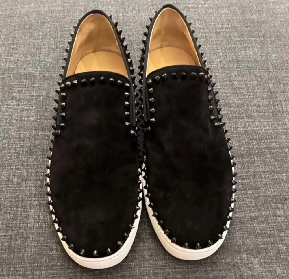 Christian Louboutin Pik Boat Suede