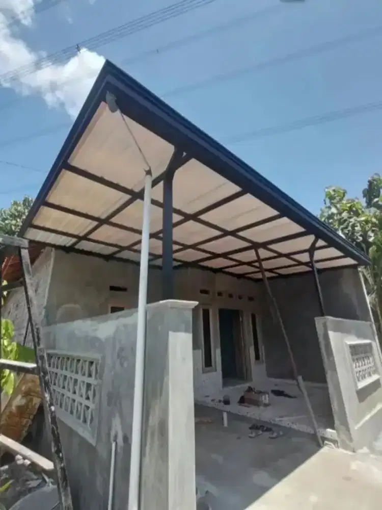 Kanopi atap alderon rs