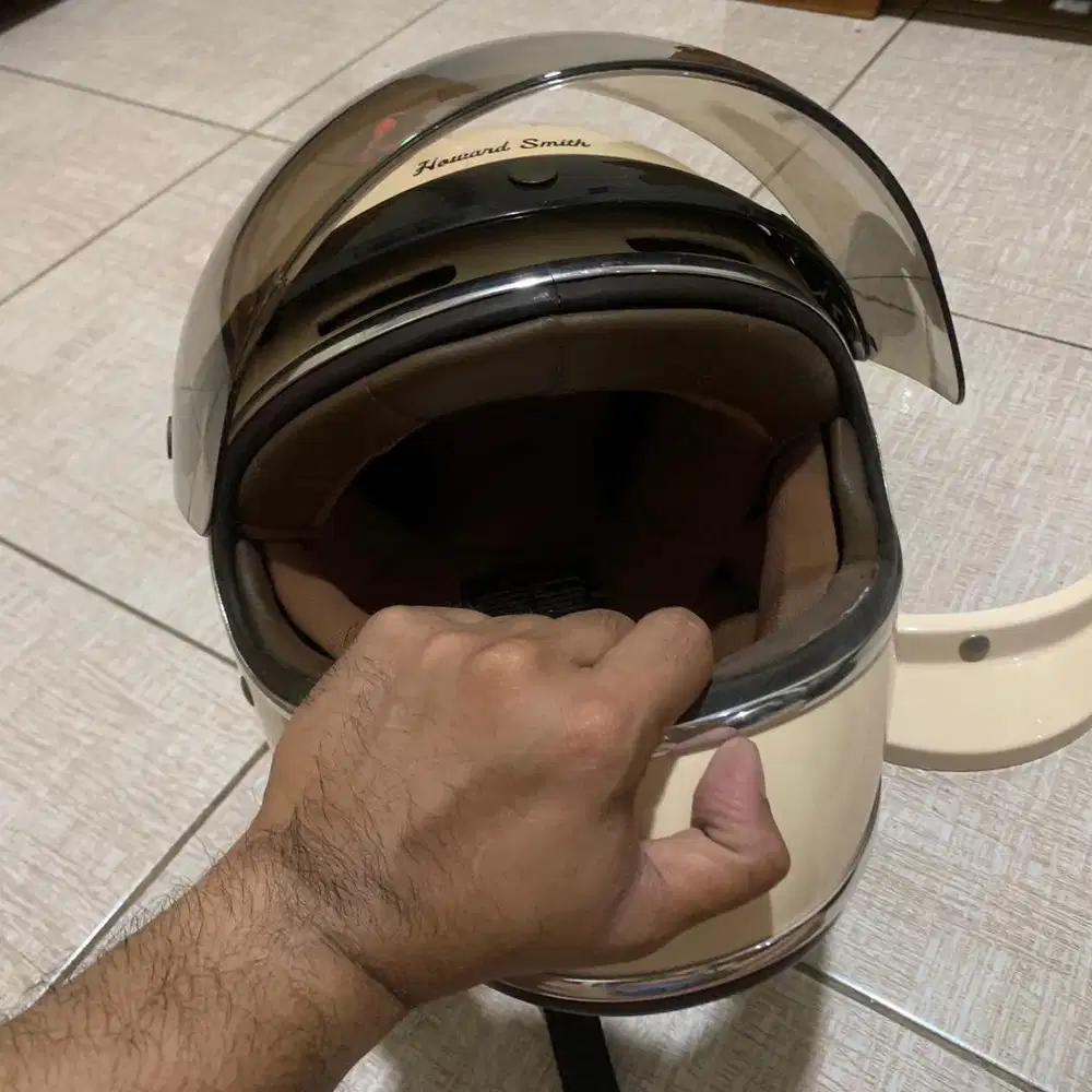 Helm Full Face Howard Smith (Bonus Visor Smoke)