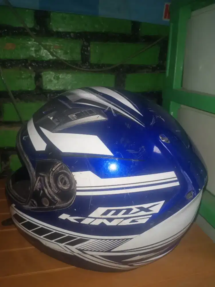 Helm pulpes merk max yamaha original