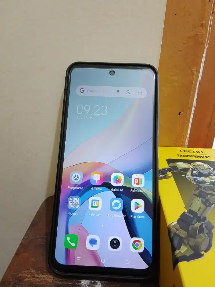 Hp Tecno spark go 1.Ram 3+3/64