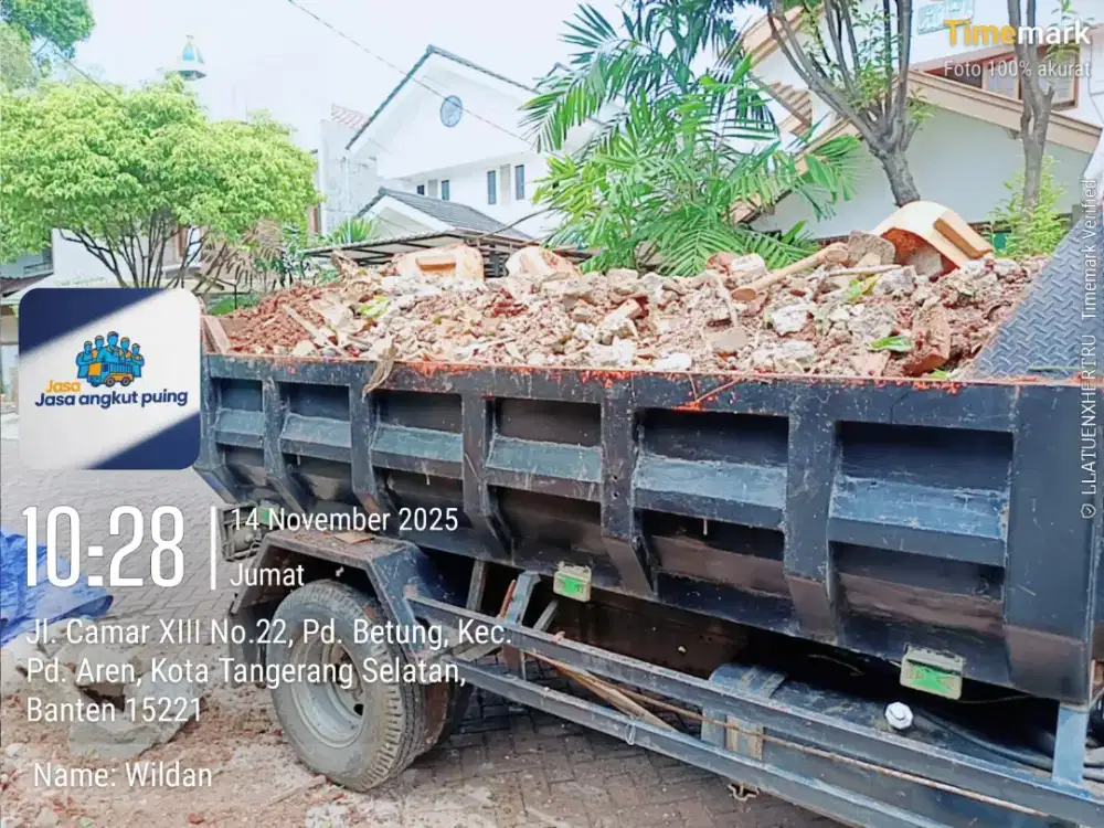 Jasa angkut puing dan buang tanah