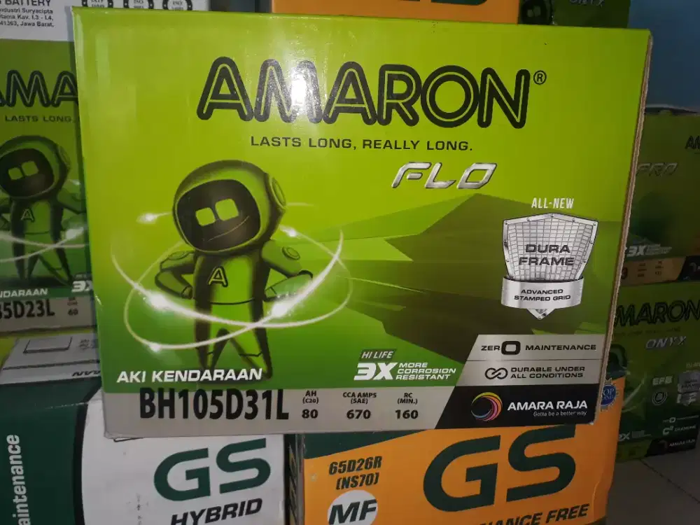 Aki 105d23l 80 amper