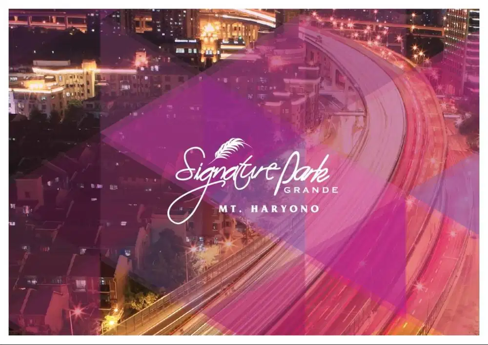 DIJUAL 1 UNIT STUDIO DI APARTEMEN SIGNATURE PARK - TEBET (NEGOTIABLE)