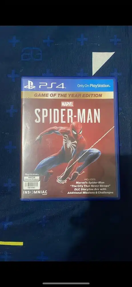 kaset spiderman ps4