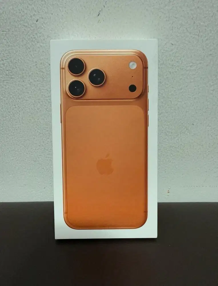 Iphone 17 promax 256gb orange new segel