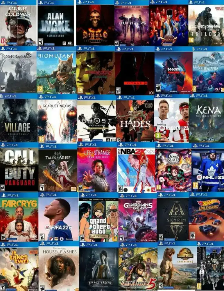 TERIMA ISI GAME PS4 TERBARU