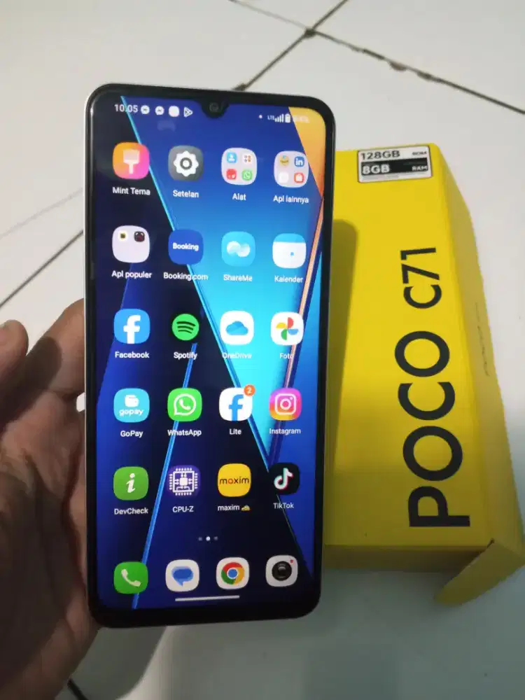 Poco C71 ram 4/128 GB muluss nominus hp sama dus saja