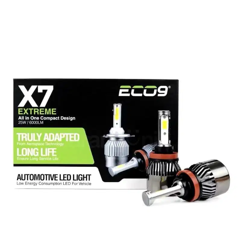 LED MOBIL TERBARU DARI LUMINOS ECO9 X7 SERIES 1 WARNA 6000/6500k