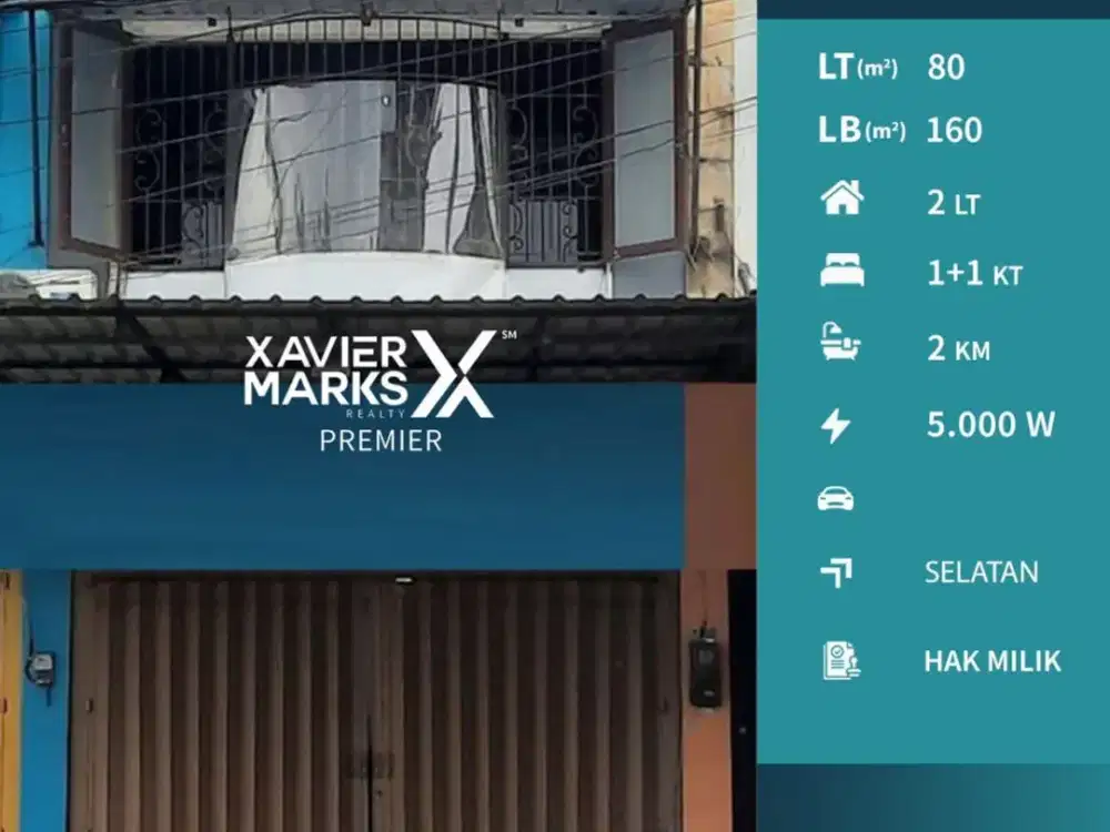 Super Murah Dijual Ruko 2 Lantai Strategis di Raya Tidar Kota Malang