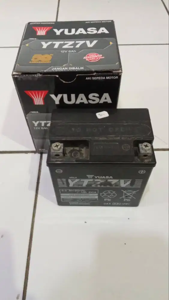 Accu Yuasa bekas
